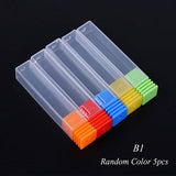 Full Beauty 20 Slots Storage Box For Nail Drill Bit Files Holder Container Case Display Organizer Acrylic Manicure Tool CHA35-1