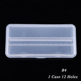 Full Beauty 20 Slots Storage Box For Nail Drill Bit Files Holder Container Case Display Organizer Acrylic Manicure Tool CHA35-1