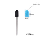1pc Sanding Caps Electric Nail Drill Bit 5 Size Bands UV Gel Polish Remover for Manicure Pedicure Milling Accessories Sets CH725