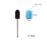 1pc Sanding Caps Electric Nail Drill Bit 5 Size Bands UV Gel Polish Remover for Manicure Pedicure Milling Accessories Sets CH725