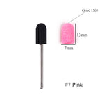 1pc Sanding Caps Electric Nail Drill Bit 5 Size Bands UV Gel Polish Remover for Manicure Pedicure Milling Accessories Sets CH725