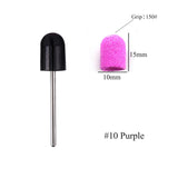 1pc Sanding Caps Electric Nail Drill Bit 5 Size Bands UV Gel Polish Remover for Manicure Pedicure Milling Accessories Sets CH725