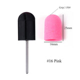 1pc Sanding Caps Electric Nail Drill Bit 5 Size Bands UV Gel Polish Remover for Manicure Pedicure Milling Accessories Sets CH725