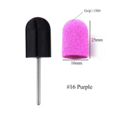 1pc Sanding Caps Electric Nail Drill Bit 5 Size Bands UV Gel Polish Remover for Manicure Pedicure Milling Accessories Sets CH725