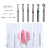 11 Types Diamond Ceramic Nail Drill Bit Cuticle Clean Remove Rotary Electric Mill Machine Manicure File Cutter Nail Tool CHJG/MS