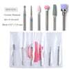 11 Types Diamond Ceramic Nail Drill Bit Cuticle Clean Remove Rotary Electric Mill Machine Manicure File Cutter Nail Tool CHJG/MS