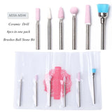 11 Types Diamond Ceramic Nail Drill Bit Cuticle Clean Remove Rotary Electric Mill Machine Manicure File Cutter Nail Tool CHJG/MS