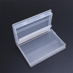Full Beauty 20 Slots Storage Box For Nail Drill Bit Files Holder Container Case Display Organizer Acrylic Manicure Tool CHA35-1